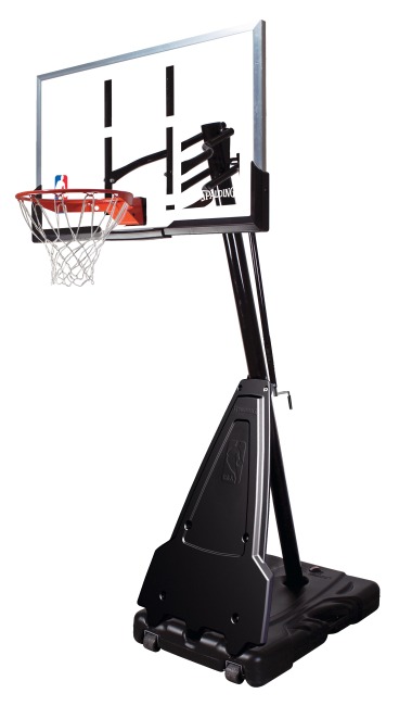 Spalding® Basketballanlæg "NBA Platinium Helix Lift Portable"