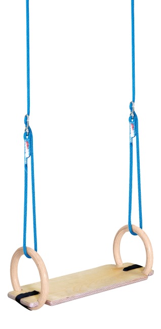 Sport-Thieme® Schaukelringe-Set für Innen Mit Schaukelbrett