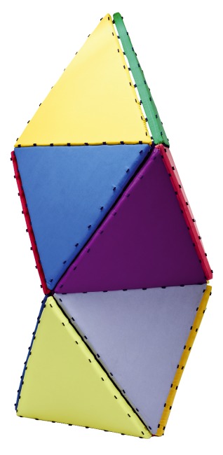 Tukluk® Mattenbausatz Große Dreiecke, L: 100 cm, Home-Version