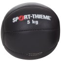 Sport-Thieme Medizinball
 "Schwarz" 5 kg, ø 28 cm