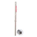 Sport-Thieme Volleyball-midterstolpe 80x80 mm Med flasketræksystem