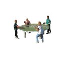 Sport-Thieme  Polymerbeton-Bordtennisbord "Rondo" Grøn