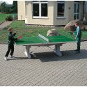 Sport-Thieme Bordtennisbord "Premium" Kort fod, fritstående, Grøn