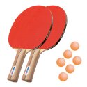 Sport-Thieme® bordtennisbat-sæt "Rom" Orange bolde