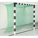 Sport-Thieme Handballtor ohne Netzbügel, 3x2 m Schwarz-Silber