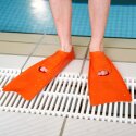 Sport-Thieme Gummi-Svømmefødder 34-35, 36 cm, Orange