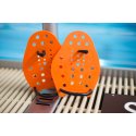 Sport-Thieme Swim-Power Paddles Size XS, 17x13 cm, orange