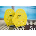 Sport-Thieme Swim-Power Paddles Size M, 21x18 cm, yellow
