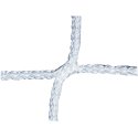 Knudeløse net til 11-mands mål, 750x250 cm. Hvid