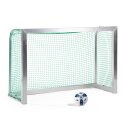 Sport-Thieme Fully Welded Mini Football Goal 1.80×1.20 m, goal depth 0.70 m, Incl. net, green (mesh size 4.5 cm)