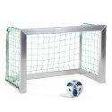 Sport-Thieme Mini-fodboldmål fuldsvejset 1,20x0,80 m, måldybde 0,70 m, Inkl. net, grøn (Maskestr. 10 cm)