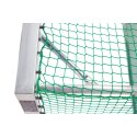 Sport-Thieme Mini-fodboldmål fuldsvejset 2,40x1,60 m, Måldybde 1,00 m, Inkl. net, grøn (Maskestr. 10 cm)
