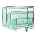 Sport-Thieme Mini-Trainingstor "Protection" 1,20x0,80 m, Tortiefe 0,70 m, Inkl. Netz, grün (MW 4,5 cm)