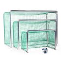 Sport-Thieme Mini-Fußballtor "Protection" 1,20x0,80 m, Tortiefe 0,70 m, Inkl. Netz, grün (MW 4,5 cm)