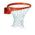 Sport-Thieme Basketballkorb "Premium", abklappbar Abklappbar ab 75 kg, Ohne Anti-Whip Netz