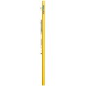 Sport-Thieme "Competition" Beach Volleyball Posts Powder-coated yellow, Spindle tensioning mechanism, without ground sockets, Powder-coated yellow, Spindle tensioning mechanism, without ground sockets