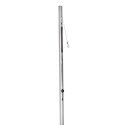 Sport-Thieme "Competition" Beach Volleyball Posts Anodised matt silver, Pulley system, with 2 ground sockets to be bolted 