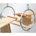 Sport-Thieme Tripez-Set "Premium" Tripezstangen aus Holz