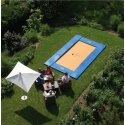 Eurotramp Bodentrampolin Master, Blau