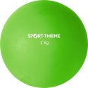 Sport-Thieme Trænings-Stødkugle "Kunststof" 2 kg, grøn, ø 114 mm