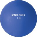 Sport-Thieme Trainings-Stoßkugel "Kunststoff" 3 kg, Blau, ø 121 mm