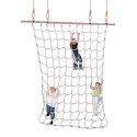 Sport-Thieme Kletternetz für Turnringe Spinnfaser Natur, 3,5 m