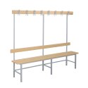 Sport-Thieme "Style B" Changing Room Bench Without shoe shelf