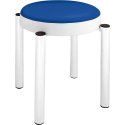 Sport-Thieme Gymnastiktaburet "Comfort" 55 cm, Med højdejusterbare gulvbeskyttelseshætter, 55 cm, Med højdejusterbare gulvbeskyttelseshætter
