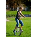 Qu-Ax Ethjulet cykel "Outdoor" 20" hjul (ø 51 cm), chrom stel