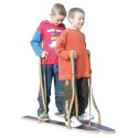 Pedalo "Hand/Foot Loop" Dry Skis Length 80 cm, for 2 people