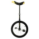 Qu-Ax "Luxus" Outdoor Unicycle 24-inch tyre (ø 61 cm), black frame
