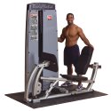 Body-Solid Beinpresse und Wadenmaschine "Pro Dual" Gewichtsblock 95 kg