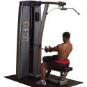 Body-Solid Latzug- und Rudermaschine "Pro Dual" Gewichtsblock 140 kg