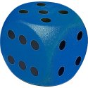 Volley Würfel Blau, 16 cm