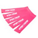 Sport-Thieme Performer Rubberbands 5er Set Pink, mittel