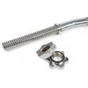 Sport-Thieme Curl Bar, ø 30 mm Threaded for extra safety