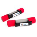 Sport-Thieme Gymnastikhåndvægte "Aerobic" 1 kg. Rød