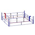 Sport-Thieme Boksering, sammenklappelig 6x6 m