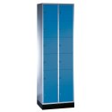 C+P Schließfachschrank "S 4000 Intro" 195x62x49cm/ 12 Fächer, Enzianblau (RAL 5010)