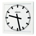 Peweta Radiostyret ur Stort rum, 50x50, tilsluttes til lysnettet Standard, Urskive med bjælke-tal, Batterier