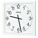 Peweta Wanduhr Großraum, 50x50, Netzbetrieb Standard, Zifferblatt arabische Zahlen