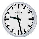 Peweta Funk-Wanduhr "ø 52 cm", Netzbetrieb Standard, Zifferblatt DIN-Balken