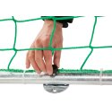Sport-Thieme Håndboldmål 3x2 m, fritstående med Premium-Stål-hjørneforbindelse Med sammenklappelige netbøjler, Sort-sølv