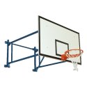 Sport-Thieme Basketball Wall Frame, Fixed Design Concrete wall
