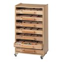 Pertra Shelved Trolley