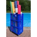 Sport-Thieme Opbevaringsvogn "Pool Noodle" 60x40x106 cm