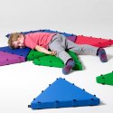 Tukluk® Mattenbausatz Kleine Dreiecke, L: 50 cm, Home-Version