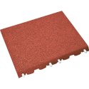 Sport-Thieme Fallschutzplatten Rot, 90 mm, 90 mm, Rot