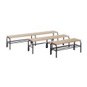 Sypro Wolf Changing Bench for Dry Areas without Backrest 1.01 m, Without shoe shelf