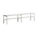 Sypro Wolf Changing Bench for Damp Areas without Backrest 2.00 m, Without shoe shelf